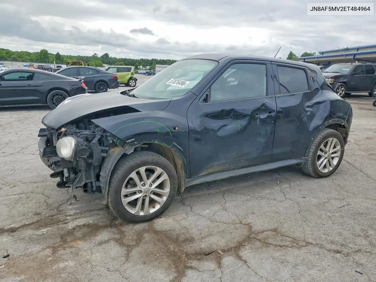 2014 Nissan Juke Sl VIN: JN8AF5MV2ET484964 Lot: 57876496