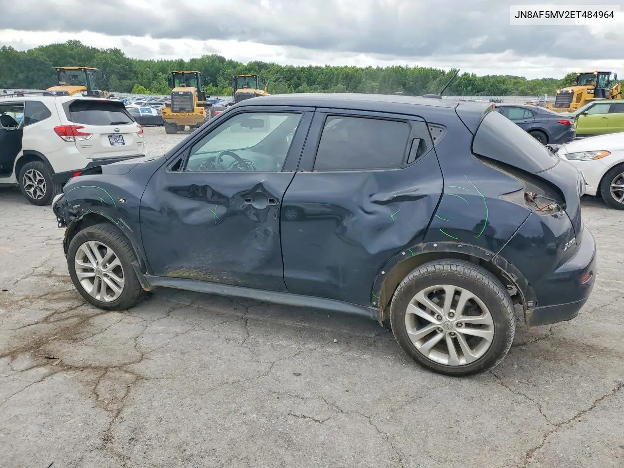 2014 Nissan Juke Sl VIN: JN8AF5MV2ET484964 Lot: 57876496