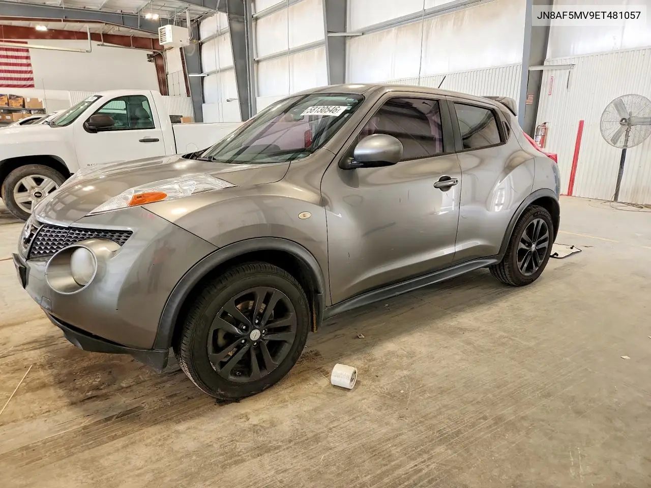 2014 Nissan Juke Sv VIN: JN8AF5MV9ET481057 Lot: 58130546