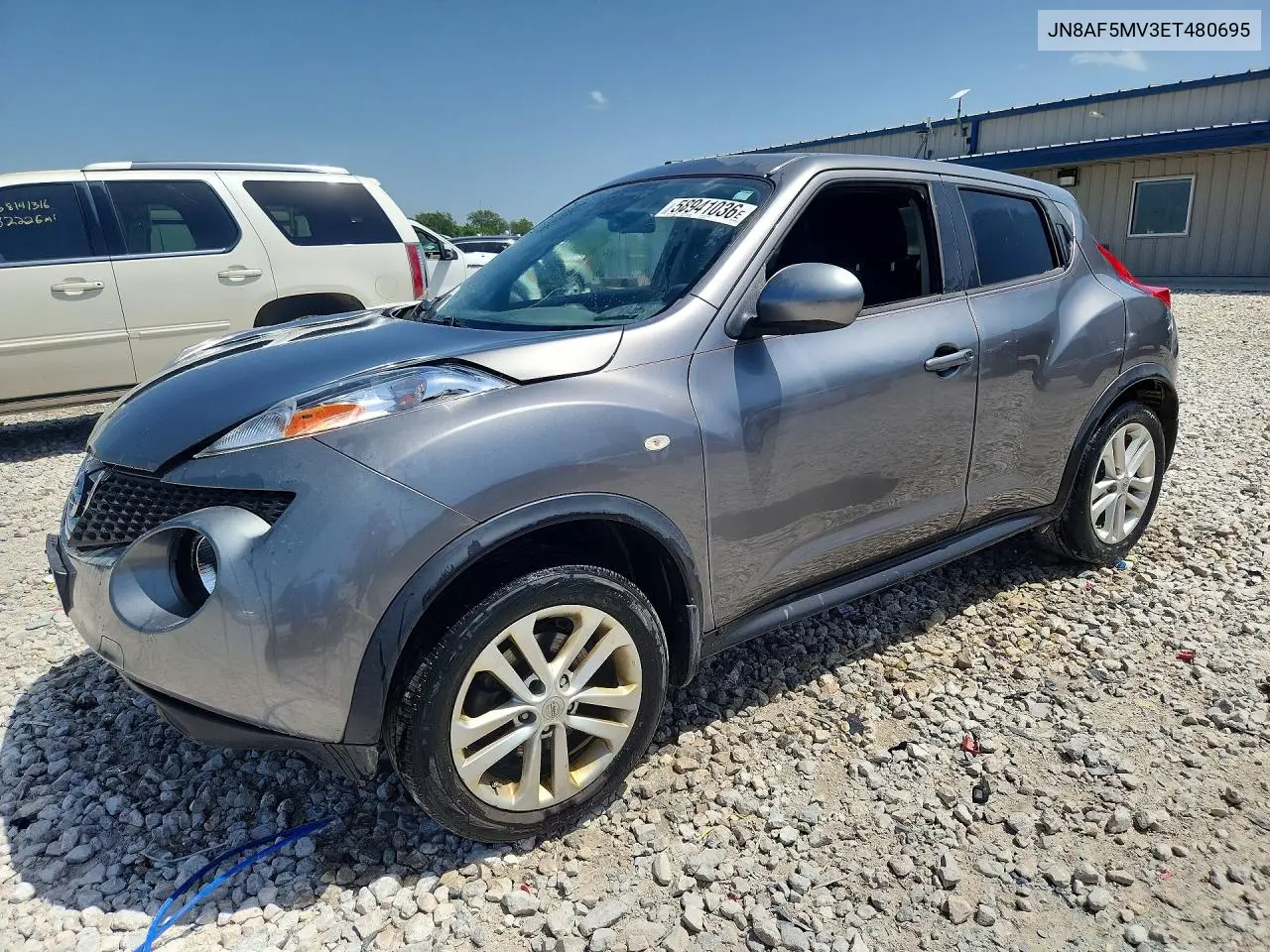 2014 Nissan Juke Sv VIN: JN8AF5MV3ET480695 Lot: 58941036