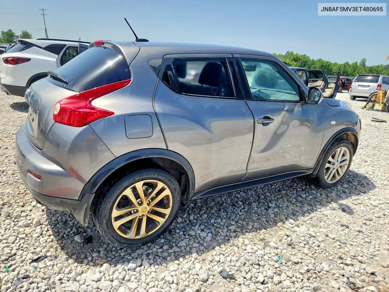 2014 Nissan Juke Sv VIN: JN8AF5MV3ET480695 Lot: 58941036