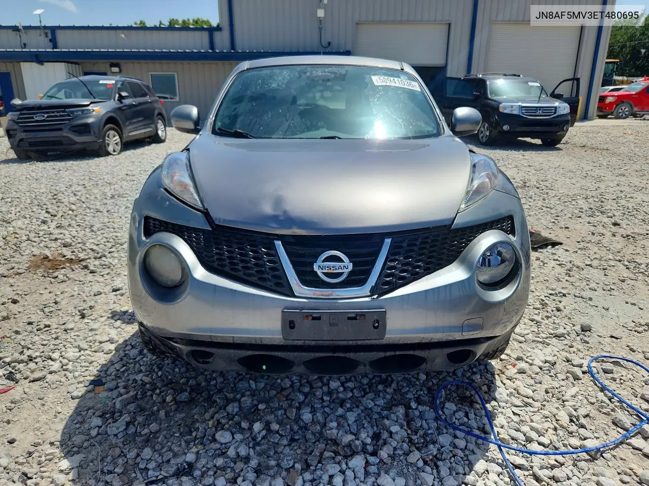 2014 Nissan Juke Sv VIN: JN8AF5MV3ET480695 Lot: 58941036