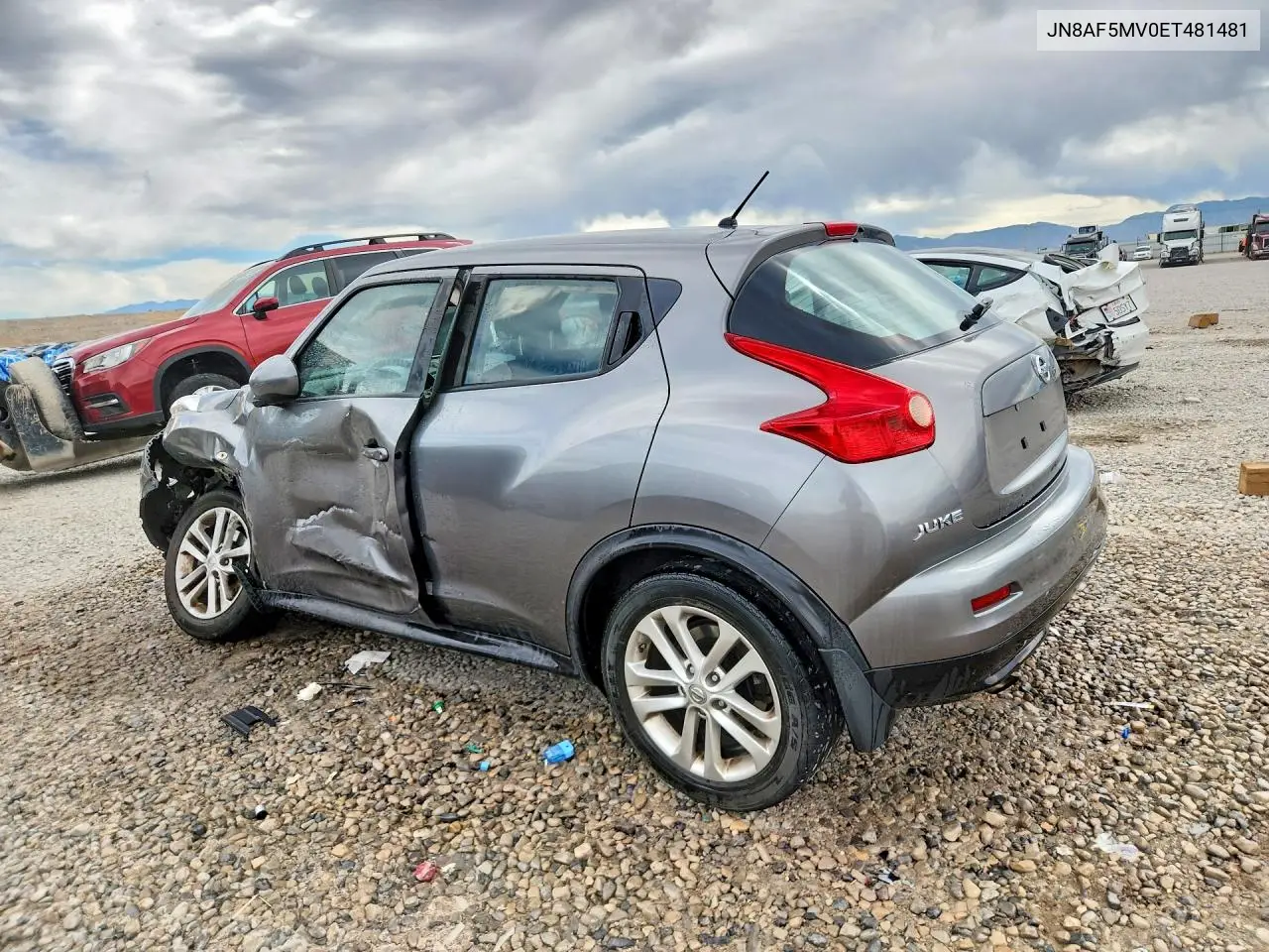 2014 Nissan Juke S VIN: JN8AF5MV0ET481481 Lot: 59226146