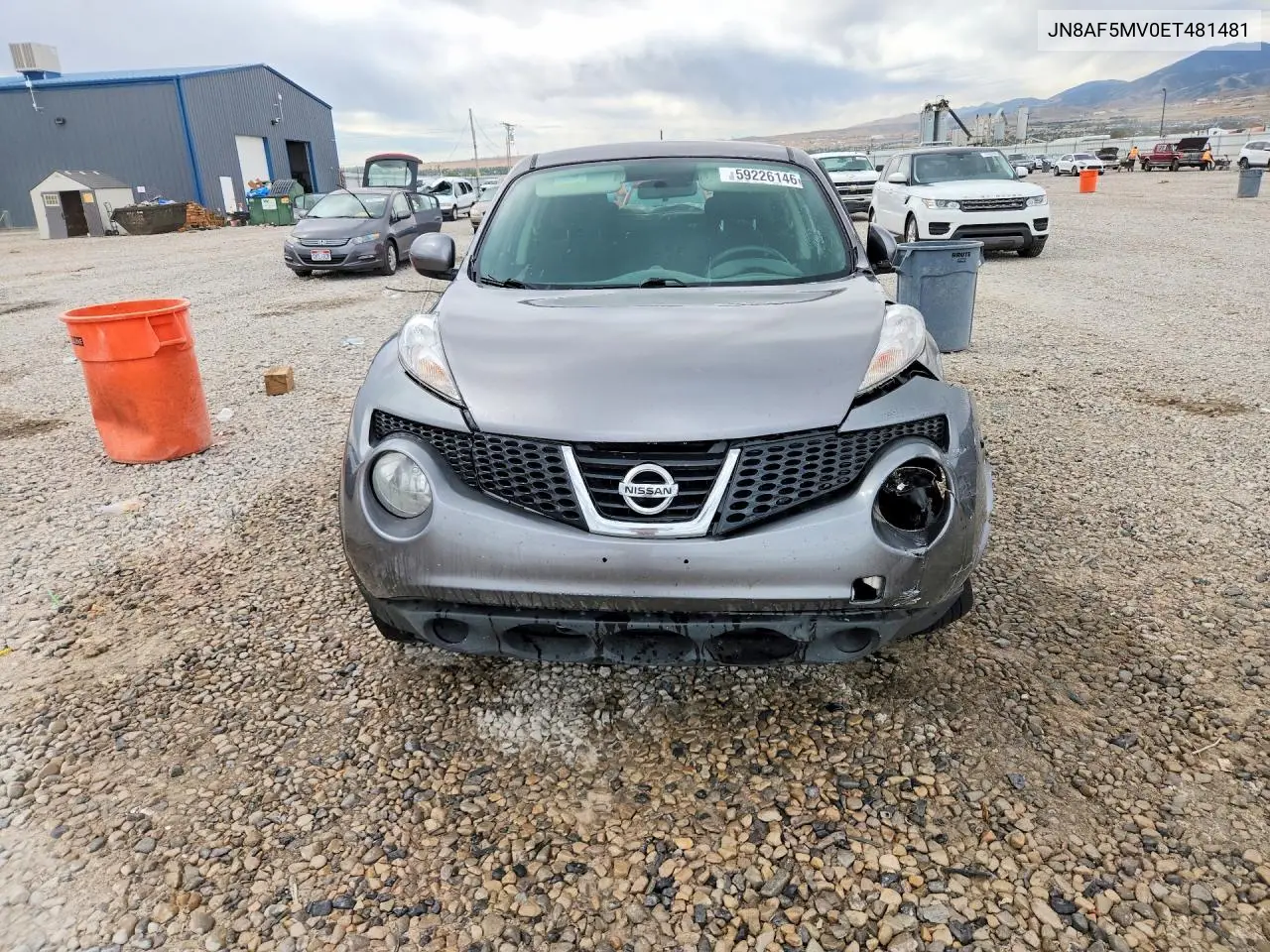 2014 Nissan Juke S VIN: JN8AF5MV0ET481481 Lot: 59226146