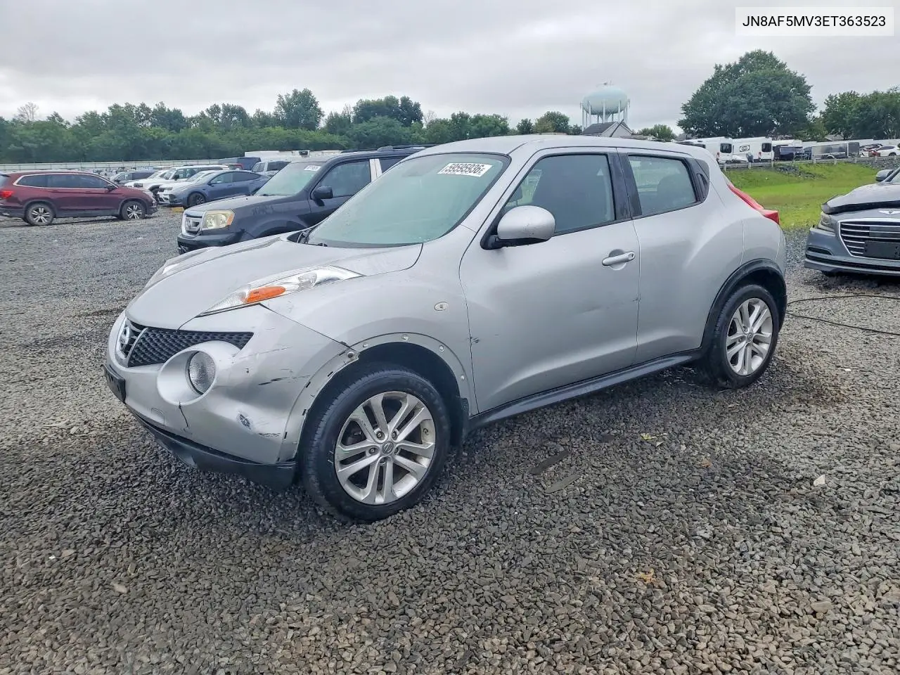 2014 Nissan Juke S VIN: JN8AF5MV3ET363523 Lot: 59595936