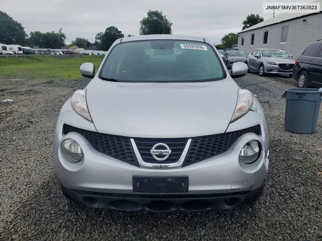 2014 Nissan Juke S VIN: JN8AF5MV3ET363523 Lot: 59595936
