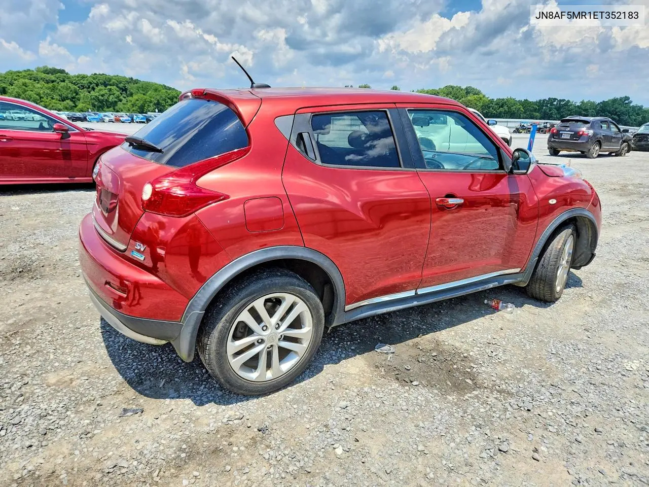 2014 Nissan Juke Sv VIN: JN8AF5MR1ET352183 Lot: 59781936