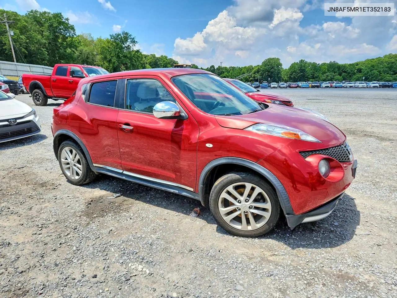 2014 Nissan Juke Sv VIN: JN8AF5MR1ET352183 Lot: 59781936
