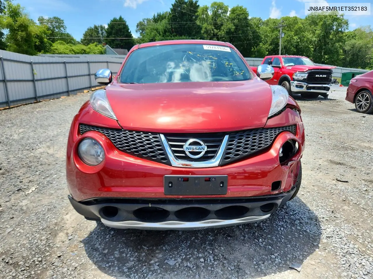 2014 Nissan Juke Sv VIN: JN8AF5MR1ET352183 Lot: 59781936