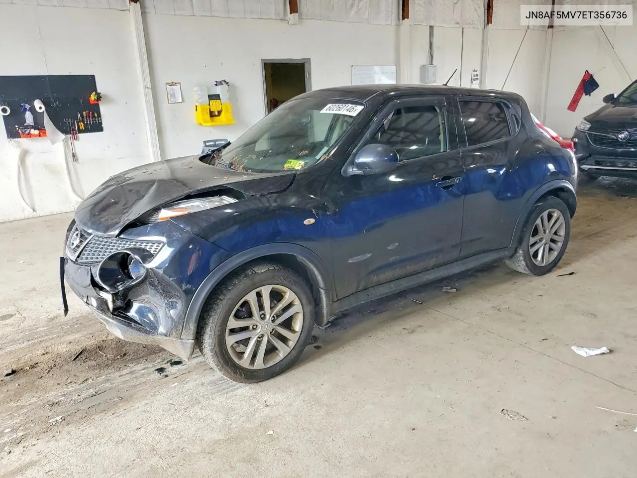 2014 Nissan Juke S VIN: JN8AF5MV7ET356736 Lot: 60260146
