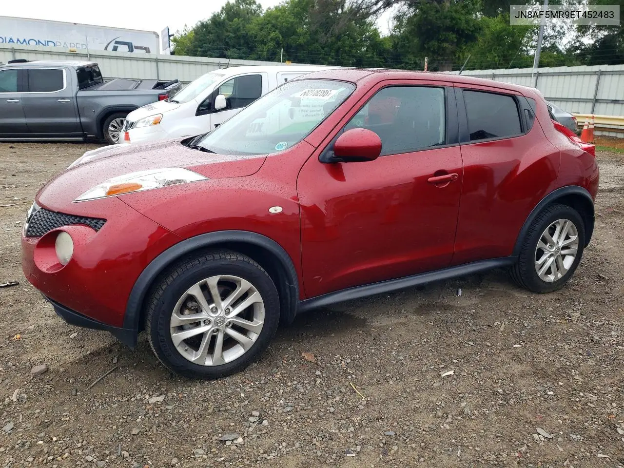 2014 Nissan Juke Sl VIN: JN8AF5MR9ET452483 Lot: 60278286