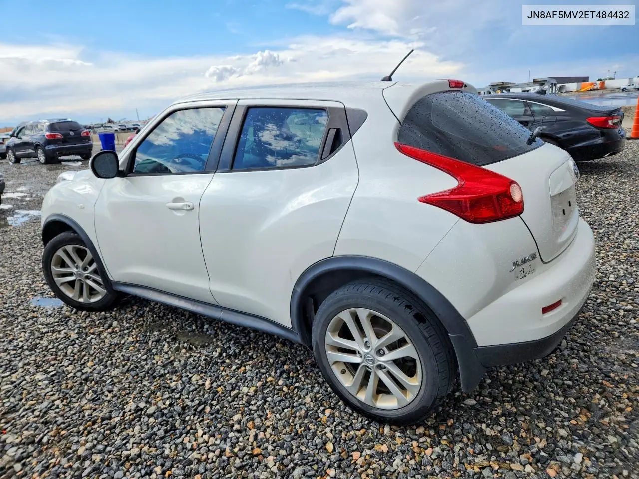 2014 Nissan Juke S VIN: JN8AF5MV2ET484432 Lot: 60425366