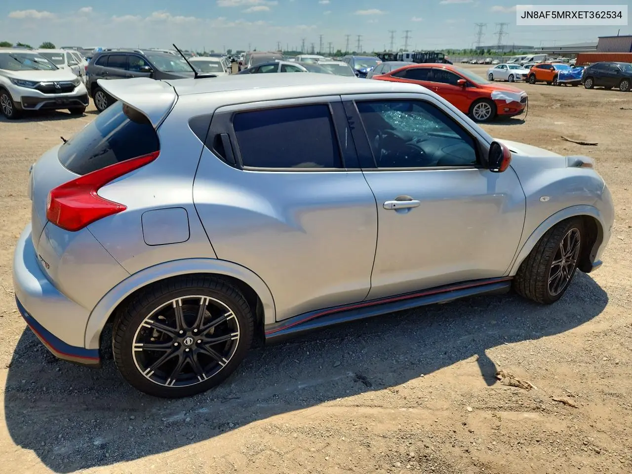 2014 Nissan Juke S VIN: JN8AF5MRXET362534 Lot: 60593956