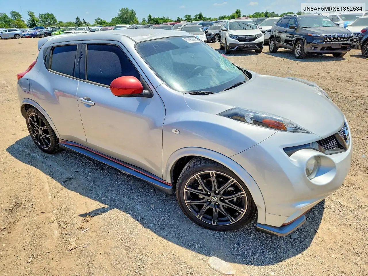 2014 Nissan Juke S VIN: JN8AF5MRXET362534 Lot: 60593956