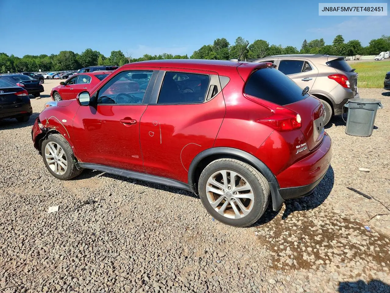 2014 Nissan Juke Sl VIN: JN8AF5MV7ET482451 Lot: 60684906