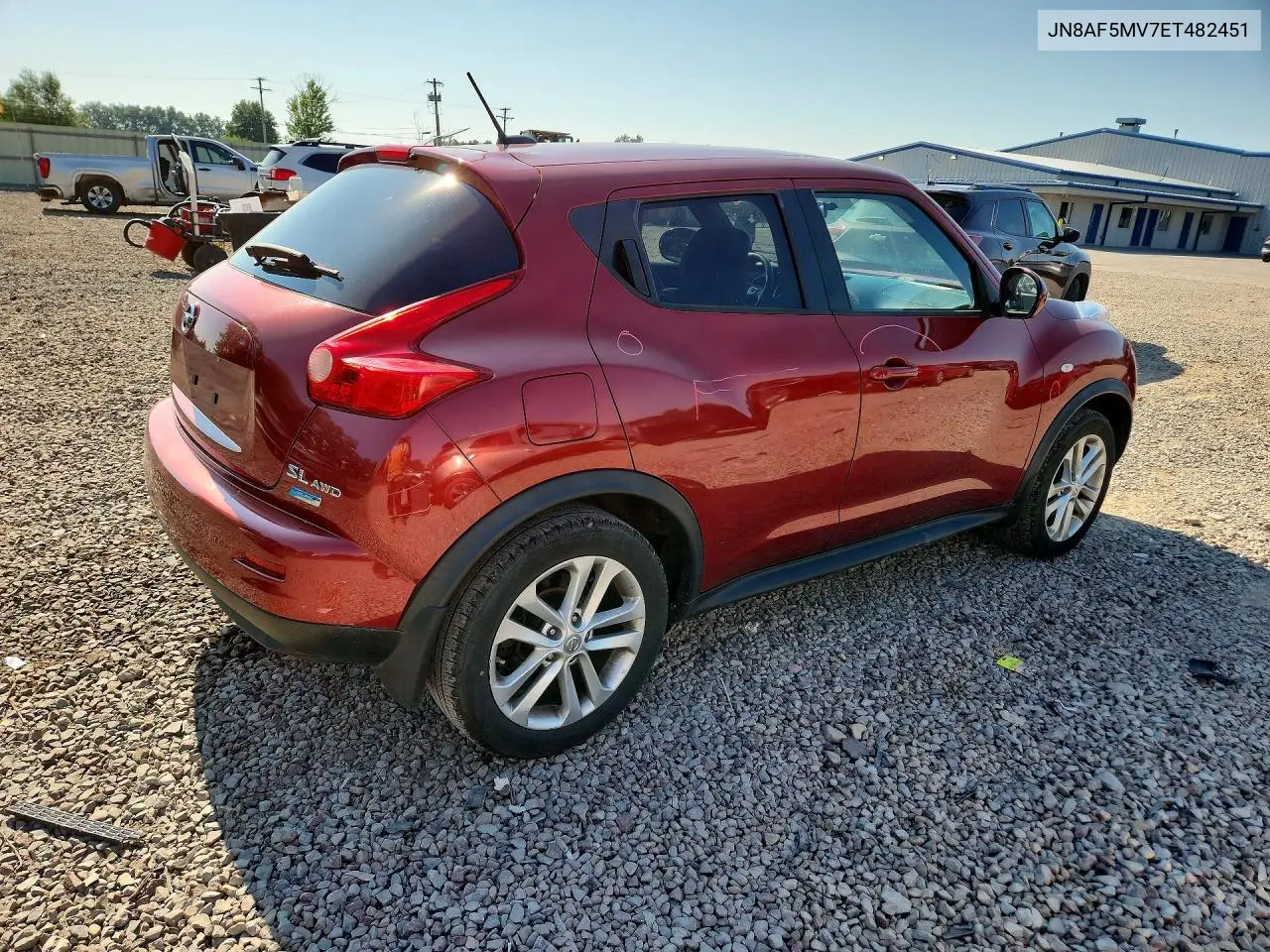 2014 Nissan Juke Sl VIN: JN8AF5MV7ET482451 Lot: 60684906