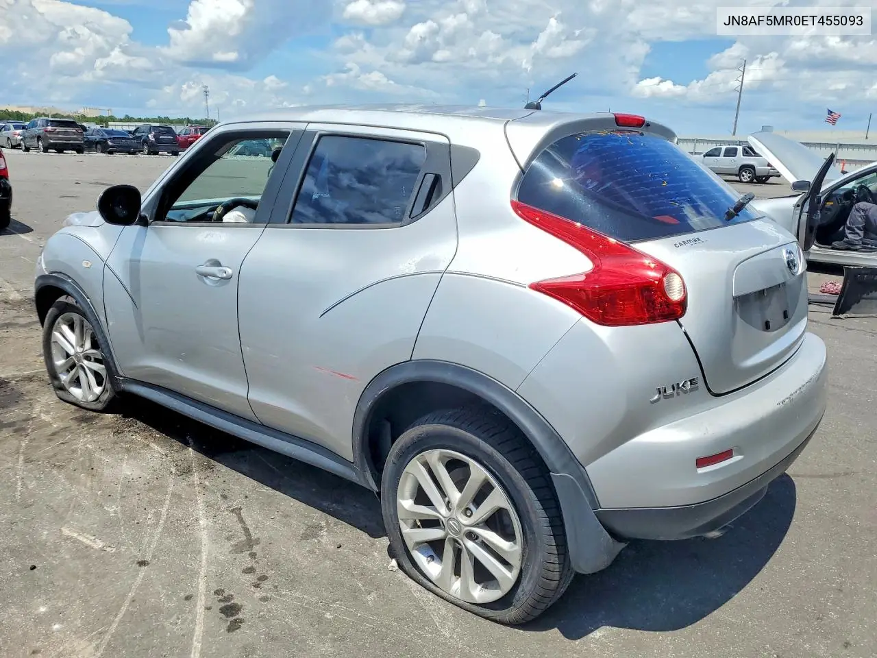2014 Nissan Juke S VIN: JN8AF5MR0ET455093 Lot: 61157316