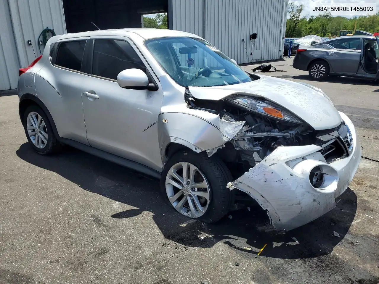 2014 Nissan Juke S VIN: JN8AF5MR0ET455093 Lot: 61157316