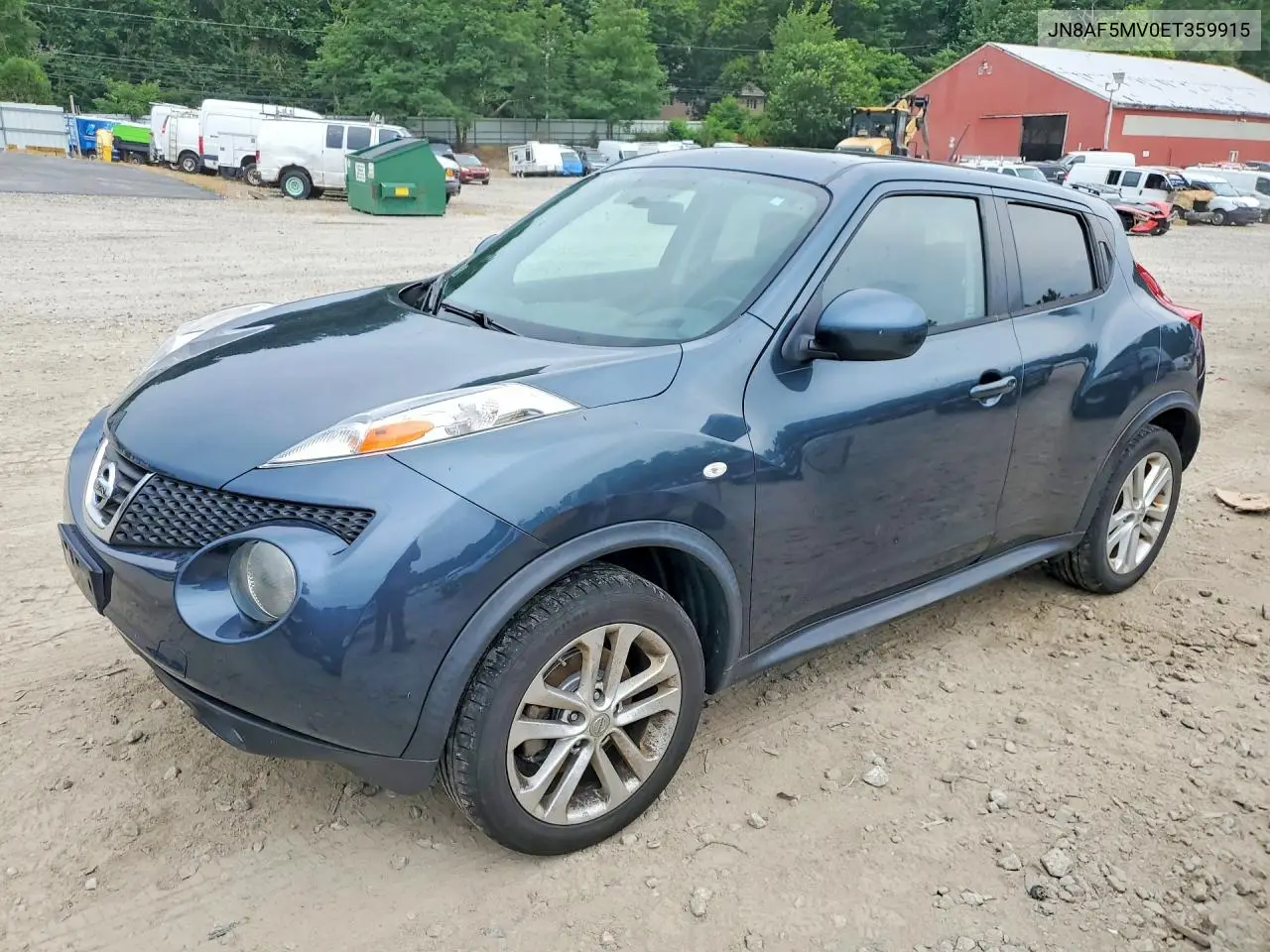 2014 Nissan Juke Sl VIN: JN8AF5MV0ET359915 Lot: 61490556