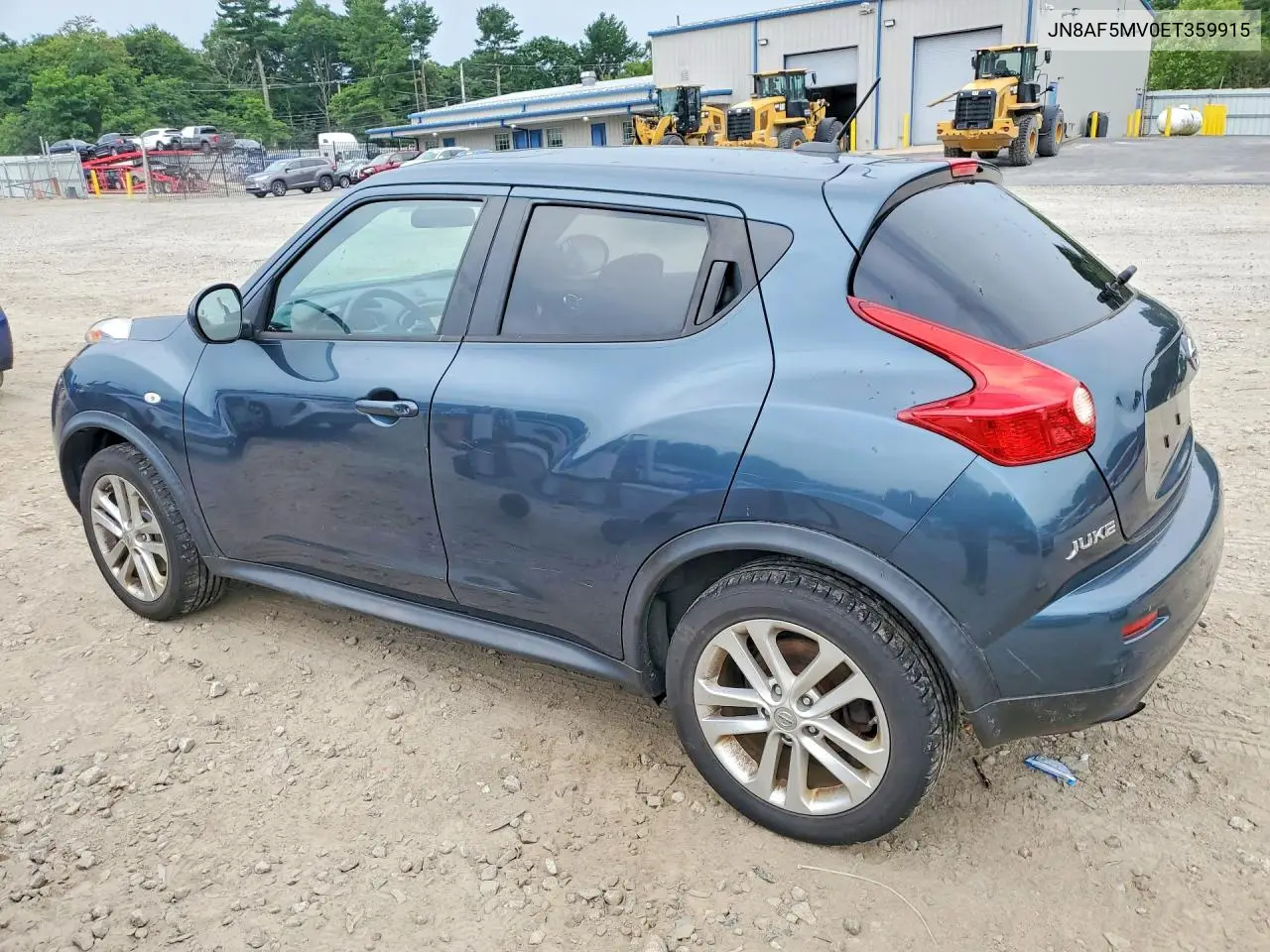 2014 Nissan Juke Sl VIN: JN8AF5MV0ET359915 Lot: 61490556