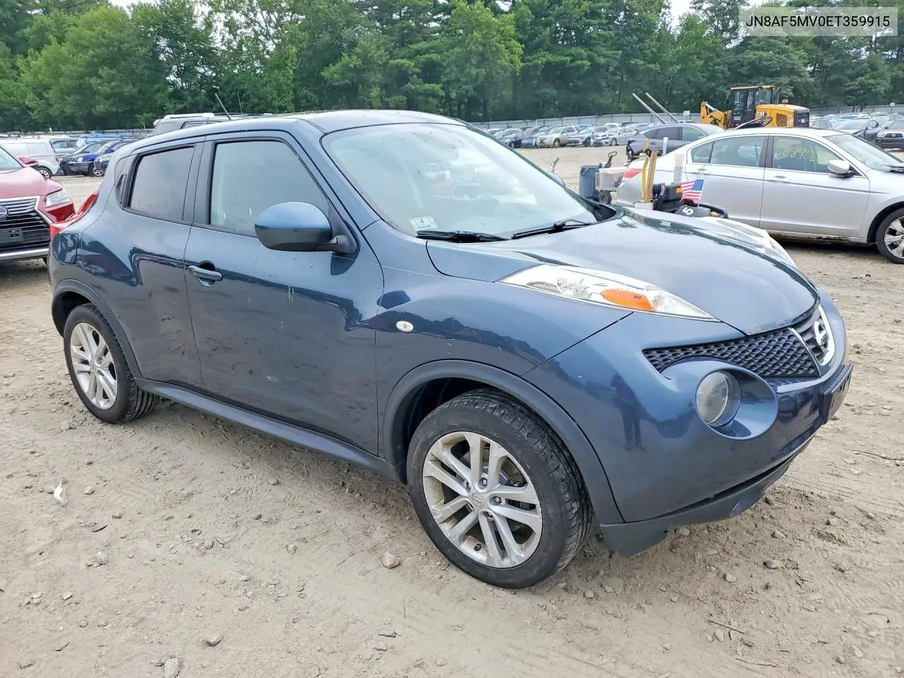 2014 Nissan Juke Sl VIN: JN8AF5MV0ET359915 Lot: 61490556