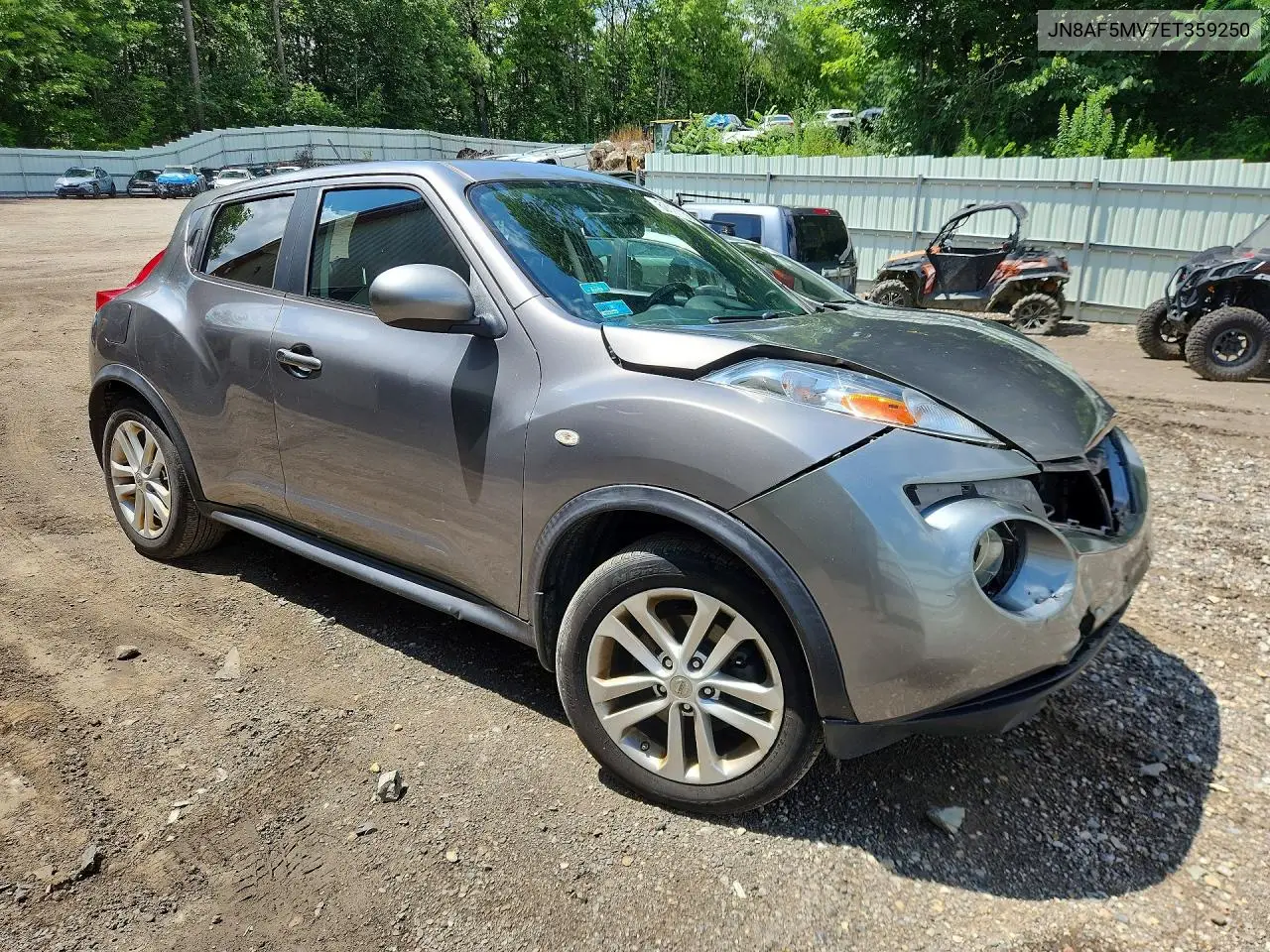 2014 Nissan Juke S VIN: JN8AF5MV7ET359250 Lot: 62001156