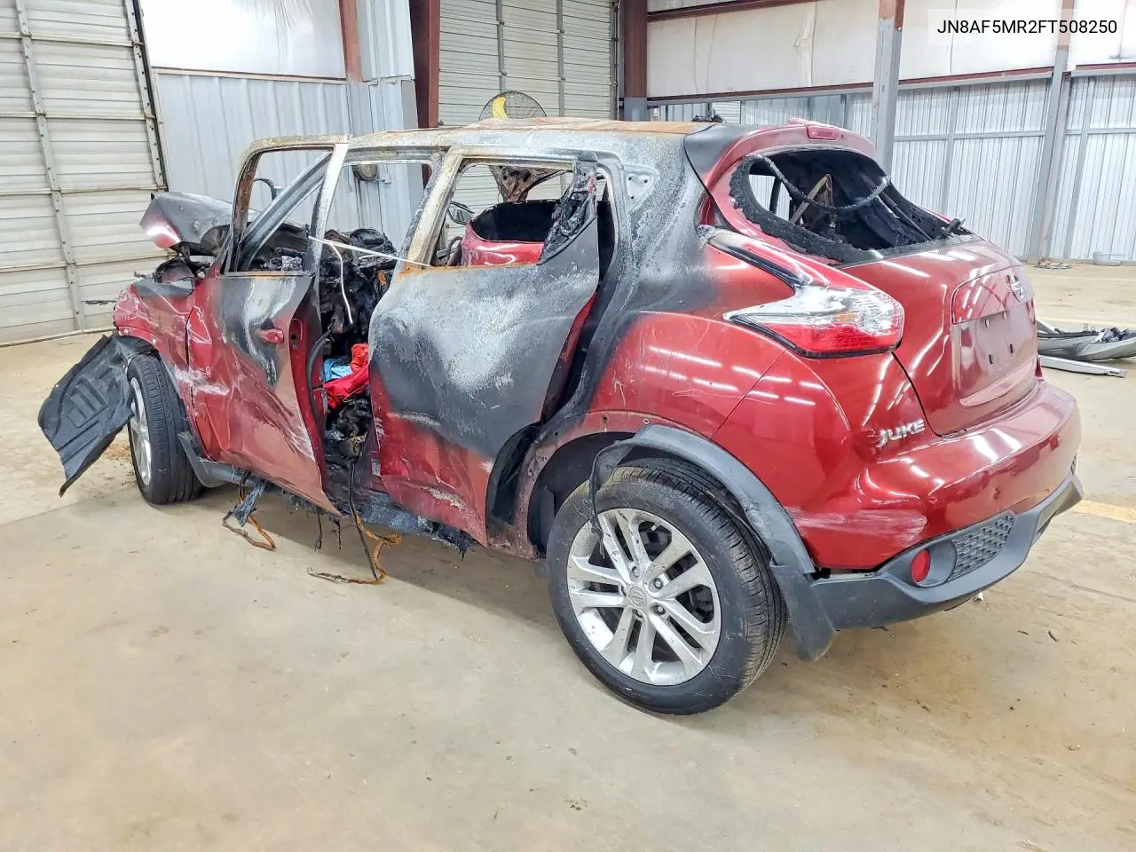 2015 Nissan Juke Sv VIN: JN8AF5MR2FT508250 Lot: 53174986