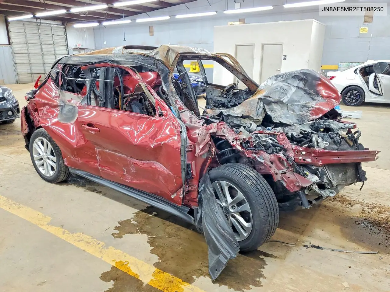 2015 Nissan Juke Sv VIN: JN8AF5MR2FT508250 Lot: 53174986