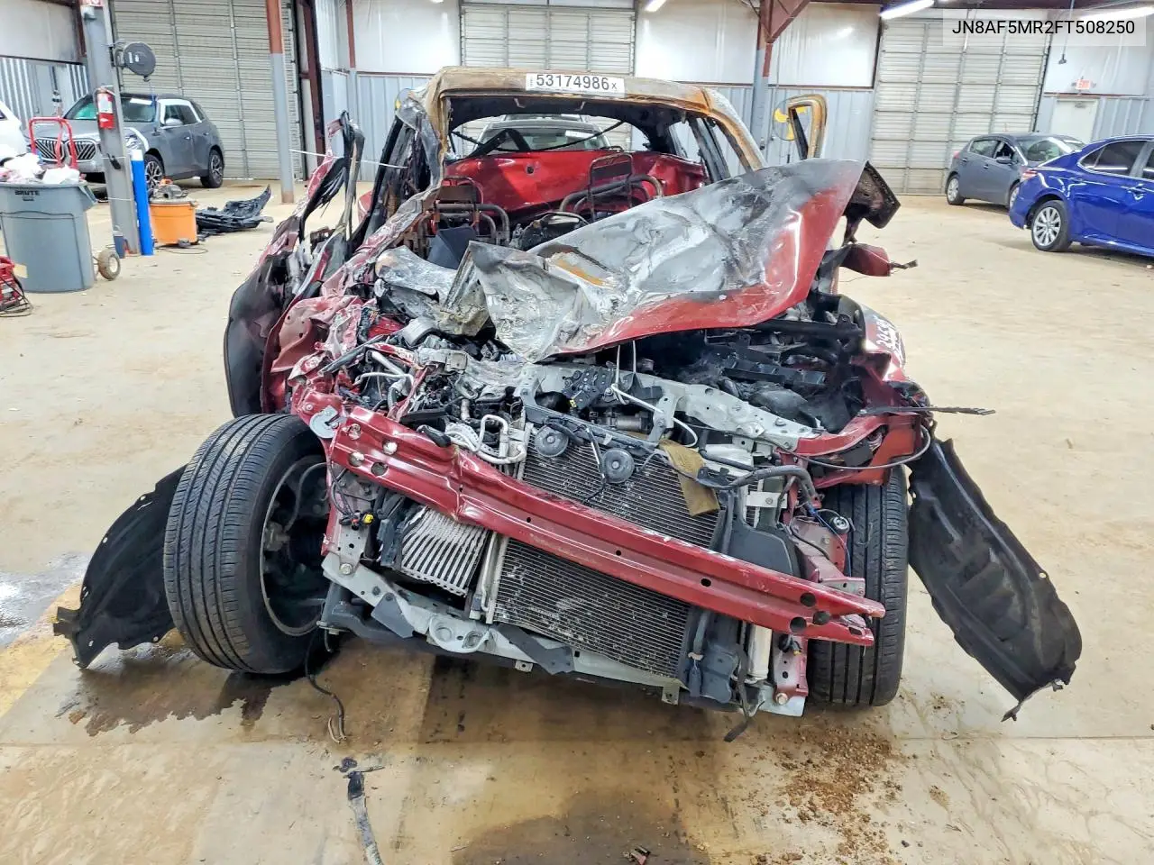 2015 Nissan Juke Sv VIN: JN8AF5MR2FT508250 Lot: 53174986