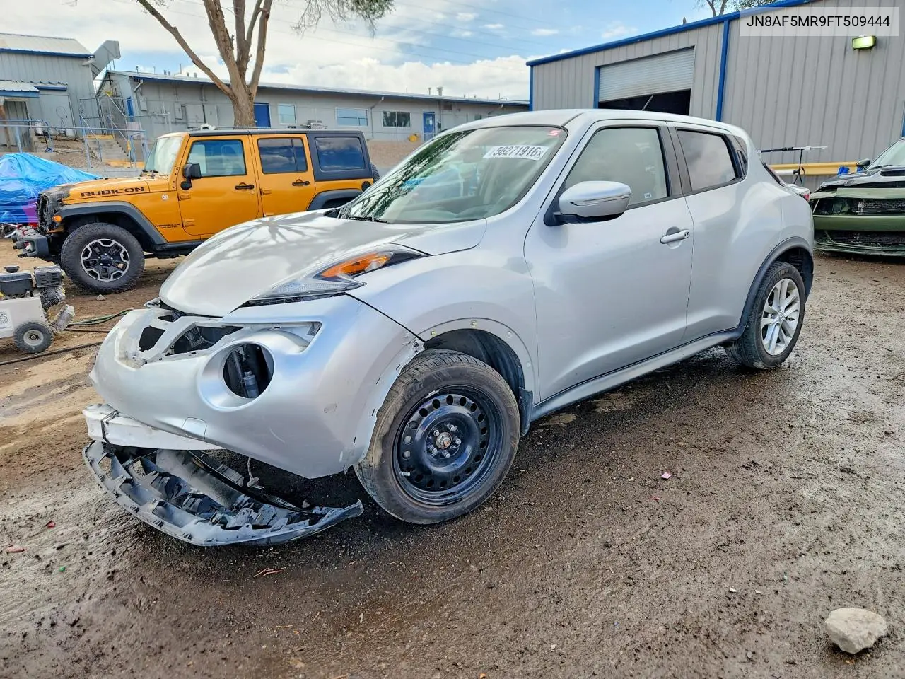 2015 Nissan Juke S VIN: JN8AF5MR9FT509444 Lot: 56271916