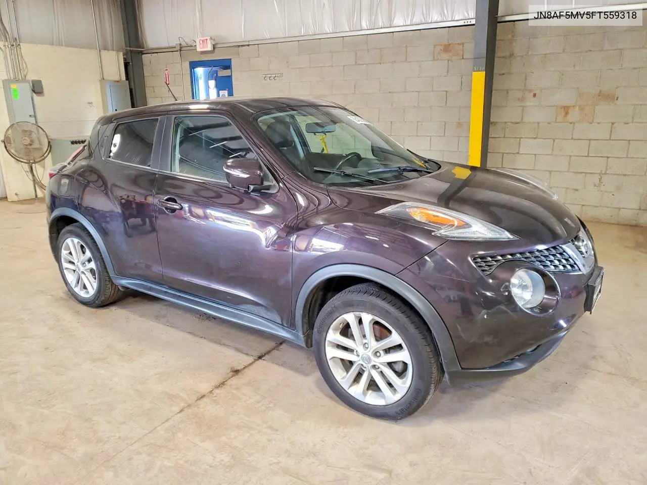 2015 Nissan Juke Sl VIN: JN8AF5MV5FT559318 Lot: 56430896