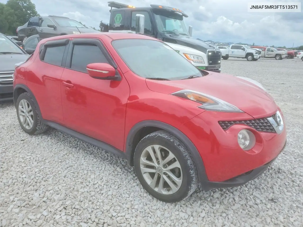 2015 Nissan Juke S VIN: JN8AF5MR3FT513571 Lot: 57824646