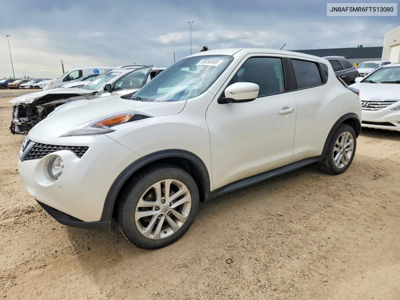 2015 Nissan Juke S VIN: JN8AF5MR6FT513080 Lot: 59334996