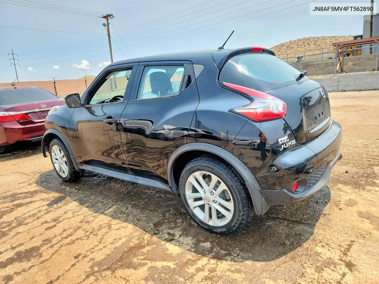 2015 Nissan Juke S VIN: JN8AF5MV4FT562890 Lot: 59705276
