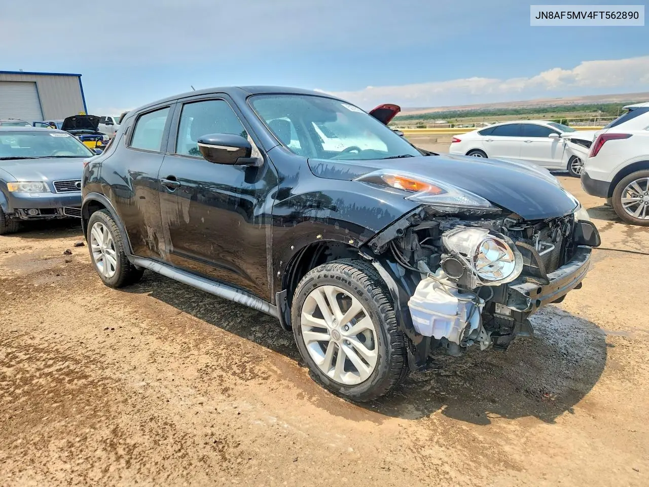 2015 Nissan Juke S VIN: JN8AF5MV4FT562890 Lot: 59705276