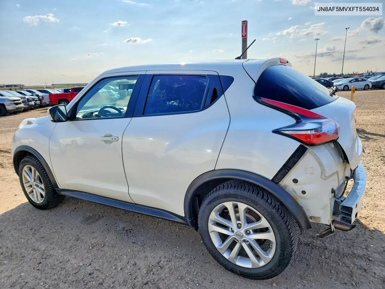2015 Nissan Juke S VIN: JN8AF5MVXFT554034 Lot: 59745036