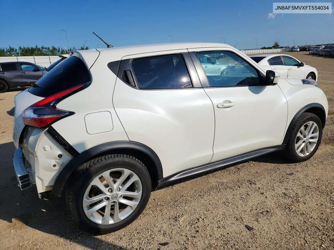 2015 Nissan Juke S VIN: JN8AF5MVXFT554034 Lot: 59745036
