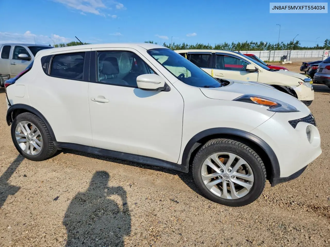 2015 Nissan Juke S VIN: JN8AF5MVXFT554034 Lot: 59745036