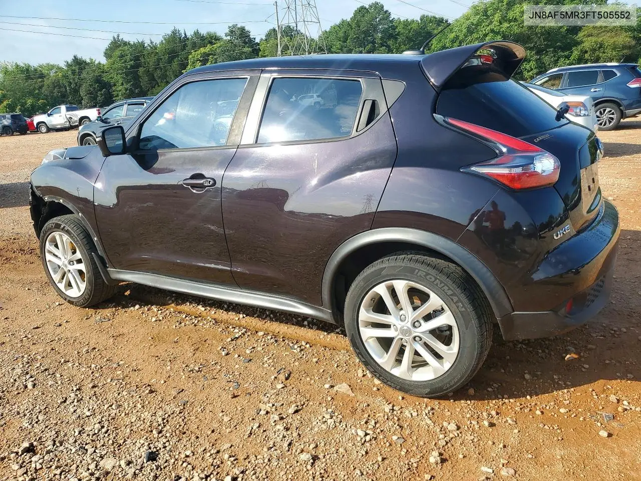 2015 Nissan Juke S VIN: JN8AF5MR3FT505552 Lot: 59794076