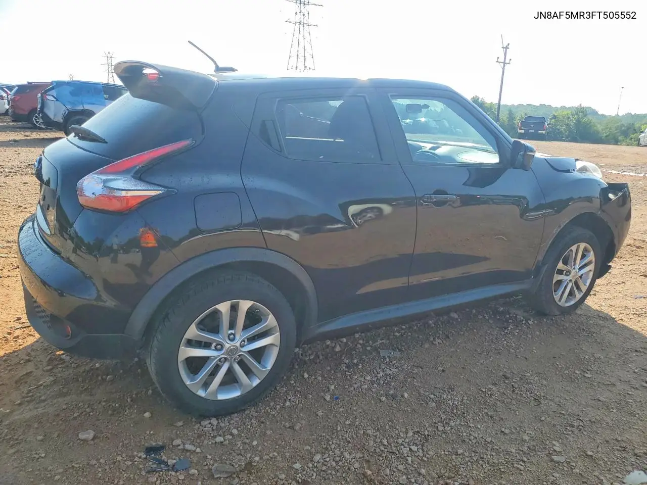 2015 Nissan Juke S VIN: JN8AF5MR3FT505552 Lot: 59794076