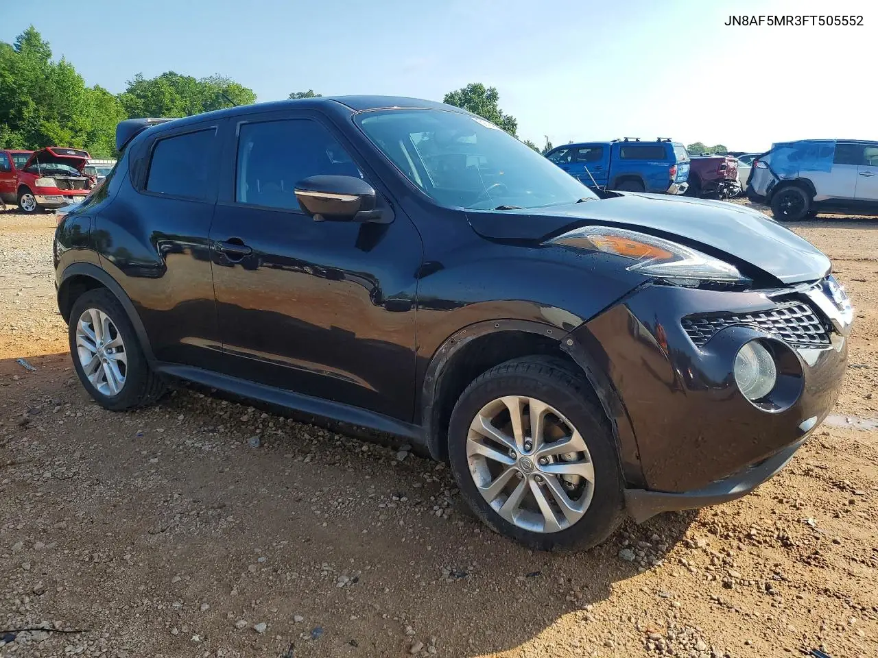 2015 Nissan Juke S VIN: JN8AF5MR3FT505552 Lot: 59794076
