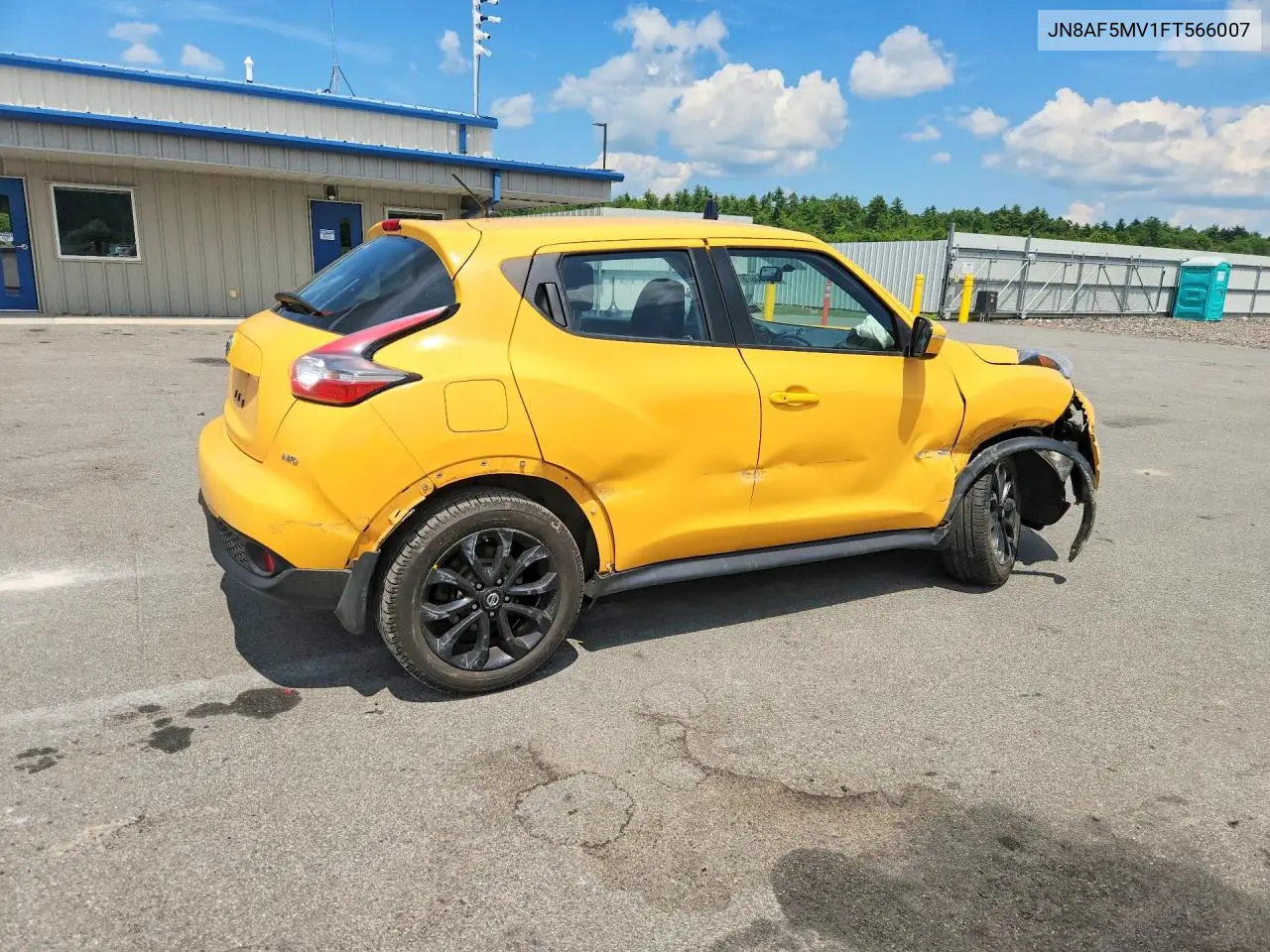 2015 Nissan Juke S VIN: JN8AF5MV1FT566007 Lot: 59853076