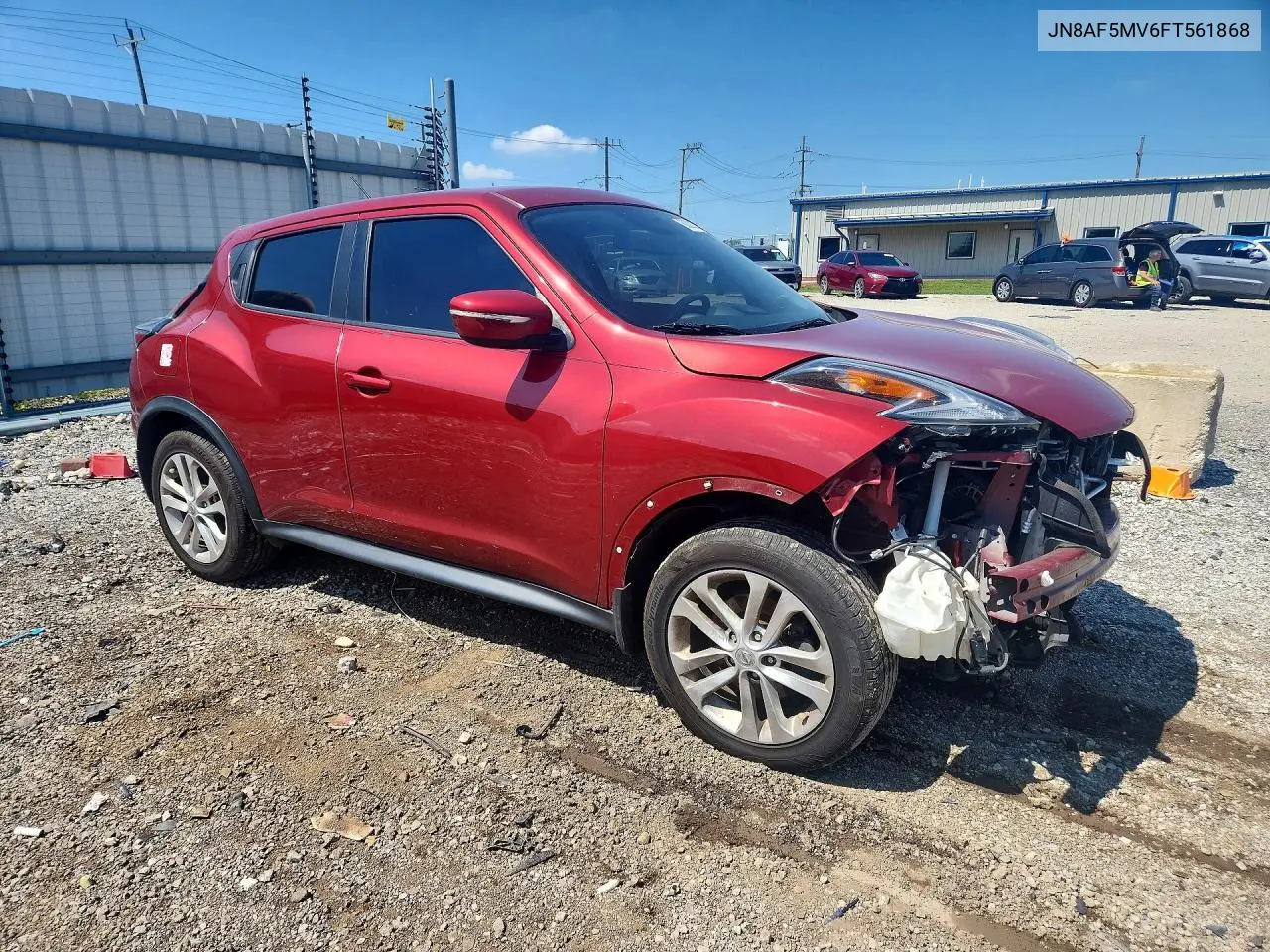 2015 Nissan Juke S VIN: JN8AF5MV6FT561868 Lot: 60021366