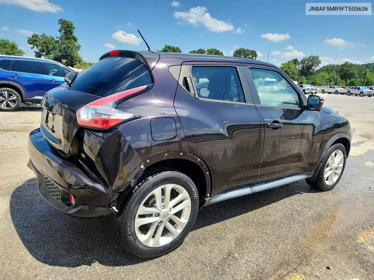 2015 Nissan Juke Sv VIN: JN8AF5MR9FT505636 Lot: 60951126