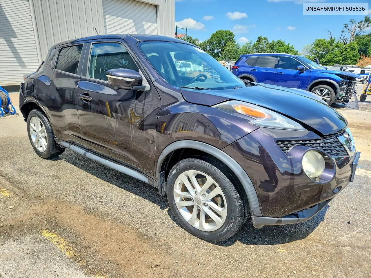 2015 Nissan Juke Sv VIN: JN8AF5MR9FT505636 Lot: 60951126