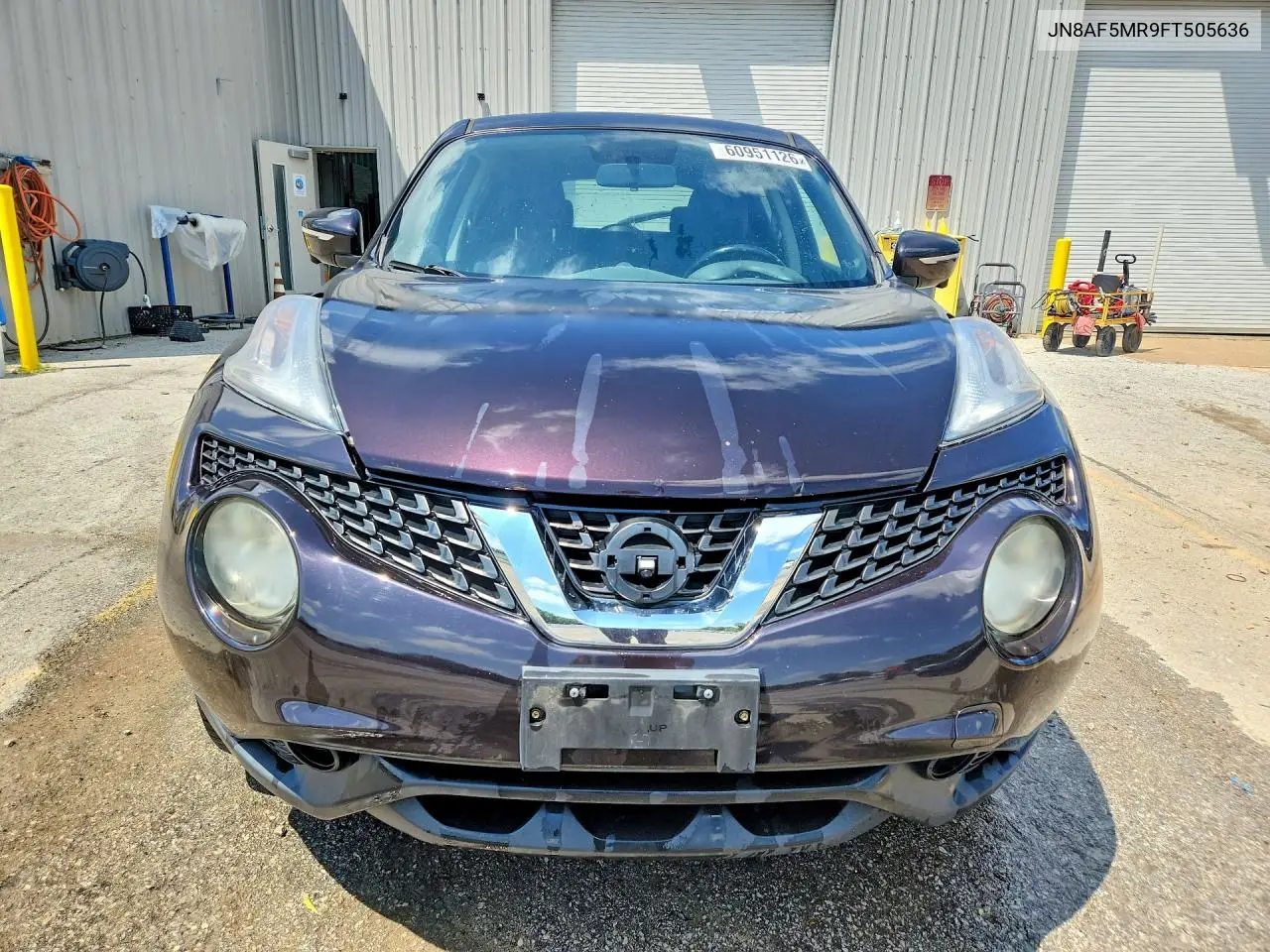 2015 Nissan Juke Sv VIN: JN8AF5MR9FT505636 Lot: 60951126