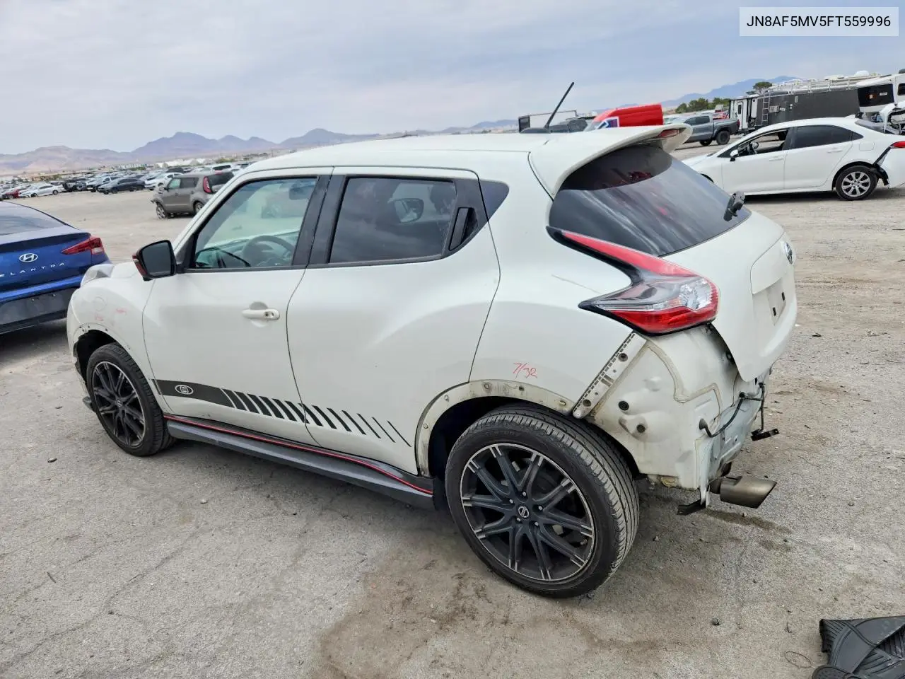 2015 Nissan Juke Nismo VIN: JN8AF5MV5FT559996 Lot: 60961286