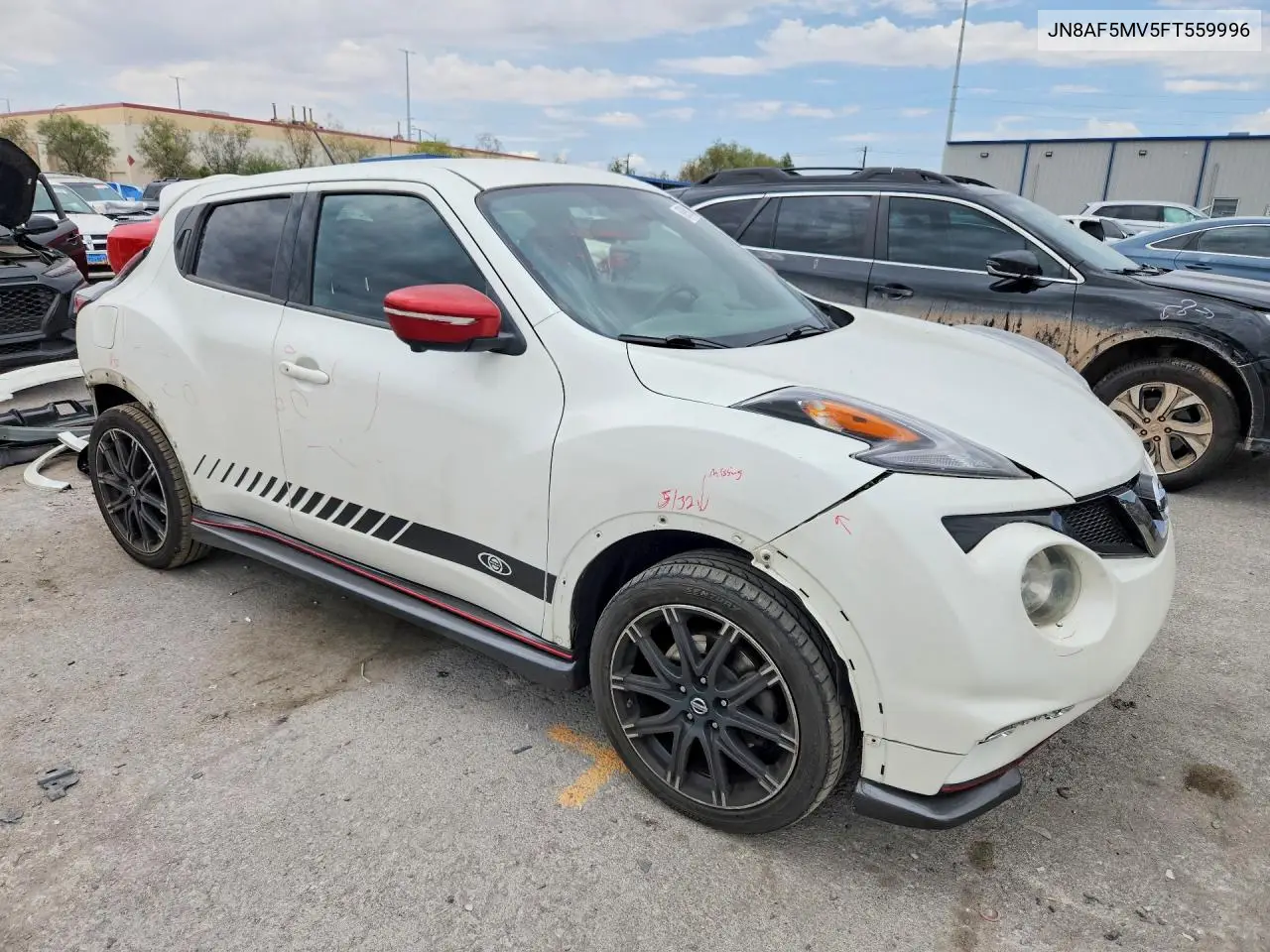 2015 Nissan Juke Nismo VIN: JN8AF5MV5FT559996 Lot: 60961286