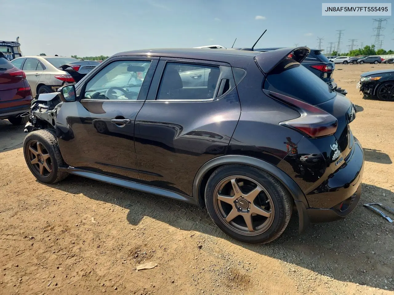 2015 Nissan Juke Sv VIN: JN8AF5MV7FT555495 Lot: 61228406