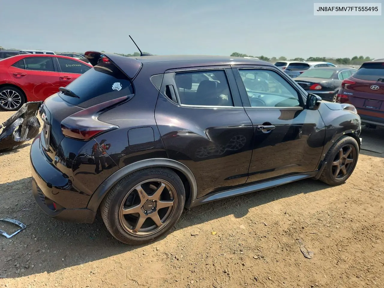 2015 Nissan Juke Sv VIN: JN8AF5MV7FT555495 Lot: 61228406